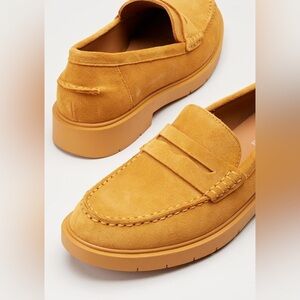 Geox Respira Womens Spherica Suede Loafers Minimalist Old Money Classic